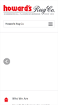 Mobile Screenshot of howardsrug.com